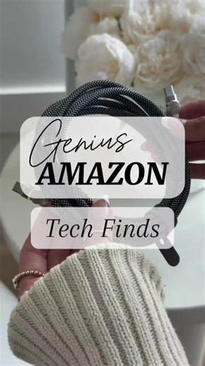 The 180° Charger That Never Bends Say goodbye to bent cords with this 180-degree rotating charger. It fits into tight spots without kinking or fraying, and the 10-foot length gives you plenty of reach. It might be the last charging cable you ever buy. . You can shop right from our Amazon Store idea list: ✨️ Home Finds or Office Finds (🔗 In Bio) . #RotatingCharger #ChargingCable #TechTok #AmazonFinds #GadgetTok #CableUpgrade