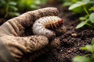Gros Vers Blanc dans la Terre : Identifier et Éliminer ces Larves | maisondubricoleur.fr
