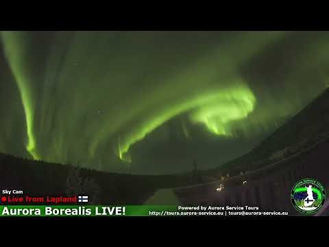 Epic Northern lights in Lapland Finland 18.11.2022