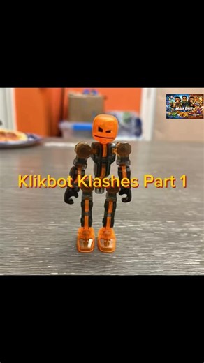 Klikbot Klashes Part 1 | Epic Stop Motion Battle #shorts #mackbrostv