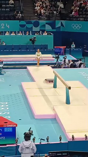 Caitlin Rooskrantz Beam Routine in Olympic Qualifications