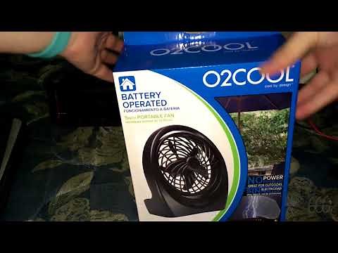 Changing Batteries in the O2Cool Fan