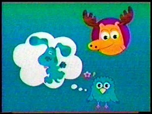 Noggin Blue Clues Game Time First Bumper (2003-2005)