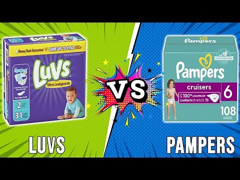 Luvs vs Pampers – How Are They Different? (Don’t BUY Until You Watch This)