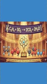 How to Balance C2H4 + O2 → CO2 + H2O | Step-by-Step Chemistry | Explained in 60 Seconds | Revision