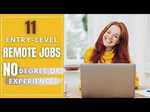 11 Entry Level Online Jobs From Home - BEGINNER-FRIENDLY!