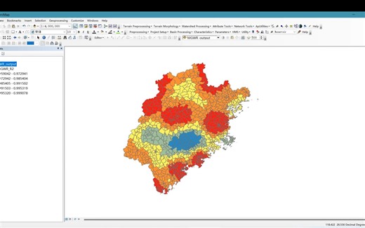 工房_多尺度地理加权回归MGWR工具