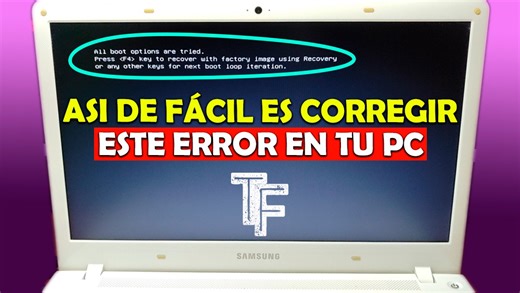💻All Boot Options Are Tried. Solución Al Problema De Arranque En Windows ✅ Si al encender tu computadora, te aparece este mensaje, en este vídeo te digo cómo dar solución a este problema!!!! ✔️PRODUCTOS DE INTERES: 👉🏻 Sabrent 4 bahías USB 3.0 SATA Estación de Acoplamiento: https://amzn.to/3ZBMKo3 👉🏻 Asus TUF Gaming F15 Gaming Laptop: https://amzn.to/3mNSL24 👉🏻 ADATA Disco Duro Externo HDD HD330, 4 TB: https://amzn.to/3mCYLL3 👉🏻 Panasonic Teléfono de 2 líneas con Bluetooth y Contador: ht