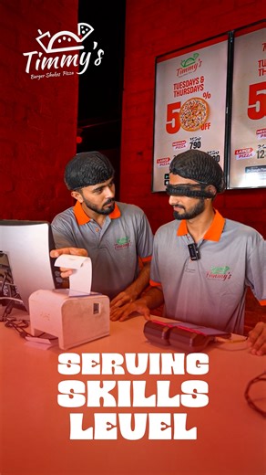 Great food meets expert serving at Timmys! Skillful serving, tasty food - that’s Timmys promise. 🥤👌 #Timmys #Timmysmoments #ServingWithLove #MadeWithLove #TimmySpecials #HeartOnAPlate | Timmy's