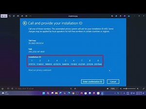 Windows 10 11 Activation via the phone is not possible anymore according to some users