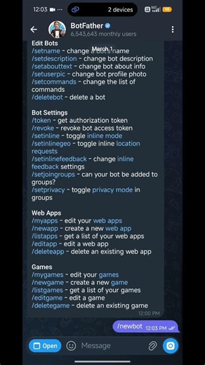 How to Make a Telegram Bot (BotFather) 🚀