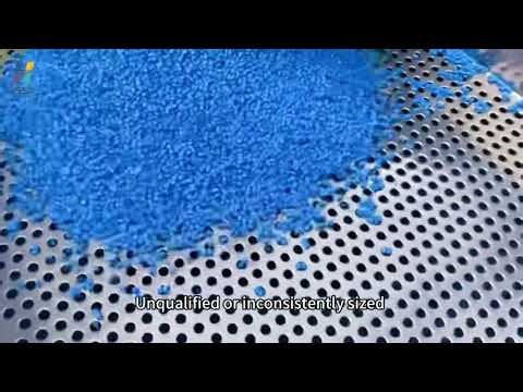 How are blue masterbatches made?