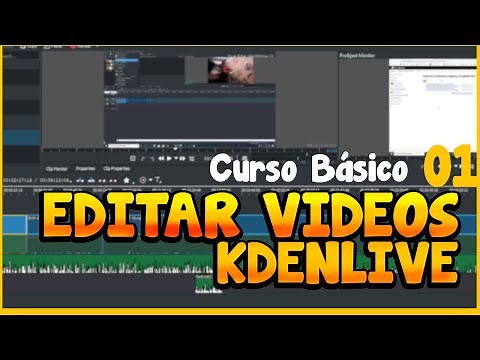 Curso Editar Videos en Kdenlive Tutorial español 01 | transiciones, proxies y kframes