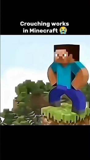 How Crouching Works in Minecraft 🤯 | Sneak Logic Explained! #minecraft