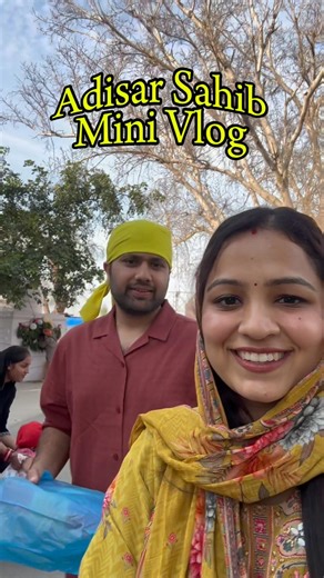 Adisar Sahib Mini Vlog ❣️🌸 Gurudwara Vlog #ytshorts #minivlog #trending #viralvideos