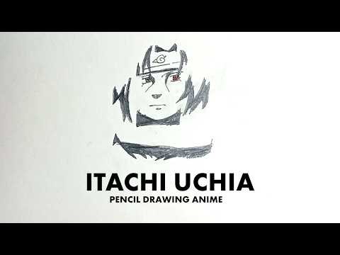 Drawing Itachi Uchiha 🔥 | Naruto Sketch Timelapse