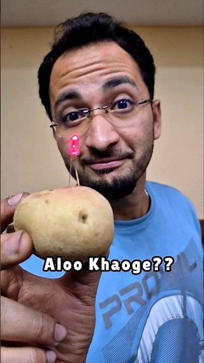 This Potato Can Make Electricity! ⚡ #alookhaoge #scienceexperiment