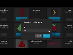 TrueNAS Scale / Plex: Choosing a Pool