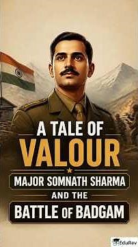 A Tale of Valour: Major Somnath Sharma and the Battle of Badgam || Class 8 || NCERT English (Poorvi)