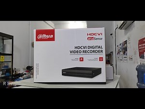 Setup Awal Dvr Dahua DH-XVR1B04-I (Deteksi Wajah)