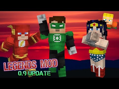Legends Mod 1.18.2 (Snapshot 0.9: The Justice League Update + 2099)
