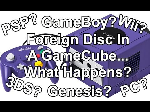 What Happens When You Put A Foreign Disc In A Gamecube???