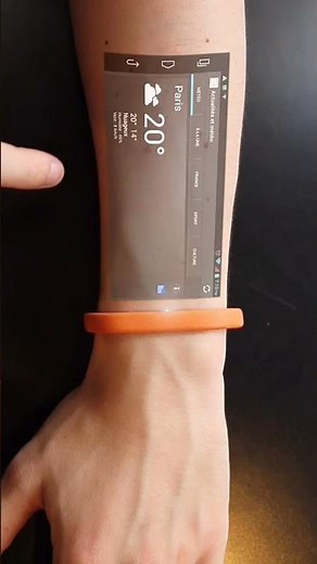 Cicret Bracelet Smartphone Projector