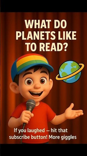 What Do Planets Like to Read? 🌍📚 Comet Books! | Cosmic Joke for Curious Kids