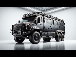 2026 Toyota Sprinter 6x6 Armored Camper Review | Luxury Off-Road Beast