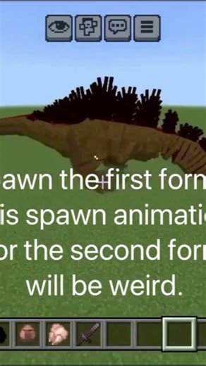 Shin Godzilla second form Kamata-Kun in Minecraft #minecraft #topaddons1 #topaddons1