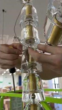 Gabriel Gold Chandelier – Radiant Balance, Modern Majesty