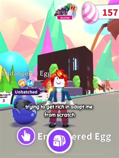 Adopt Me: Day 2 - Hatching a Legendary Pet