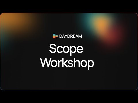 Scope Workshop: Building Interactive Games with Scope