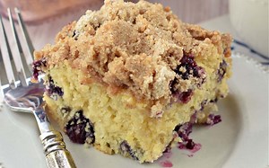 Blueberry Buckle Recipe - Shugary Sweets