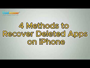 How to Recover Deleted Apps on iPhone? [4 Ways]