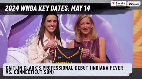 Key dates for 2024 WNBA season, Caitlin Clark's debut