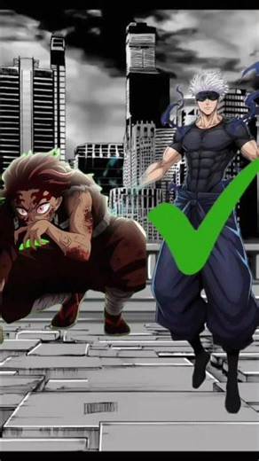 Demon King Tanjiro vs Anime Multiverse 🤯 #viral #shorts #anime #gojo