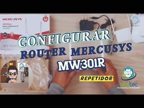 How to CONFIGURE MERCUSYS MW301R Router in REPEATER Mode (Step by Step)