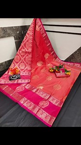 拾 *NEW COLLECTION*拾 *NEW UPPADA SOFT SILK WITH ALLOVER BUTTA DESIGNS* KANCHI BORDERS* *CONTRAST PALLU AND PLAIN BLOUSE* ✨ *To order plz WhatsApp 9963342790* ✨ *EXCLUSIVE COLOURS* ✅ *100% PREMIUM QUALITY* | Taruni Collections | Facebook