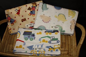 Handmade Flannel Burp Cloths: Reversible Cotton Baby Essentials - Etsy