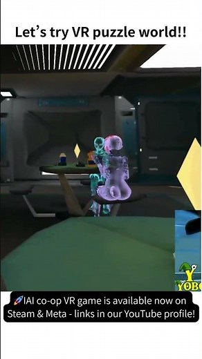 🚀IAI co op VR game is available now on Steam & Meta links in our YouTube profile!