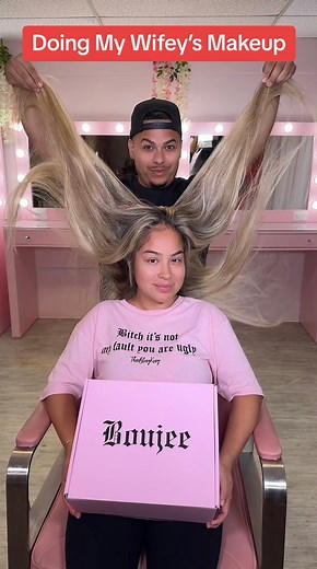 Makeup on my wife😱PR Boxes are NOW AVAILABLE 😍#makeup #beauty #beautytok #couple #couplegoals #grwm #makeupfyp #forupage #reelsviral #reels | Bernardo Macias