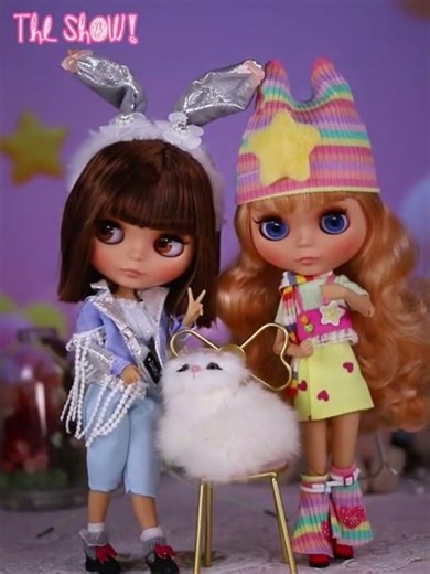 ICY DBS Blyth Doll Tan Skin Matte Face With Eyebrows