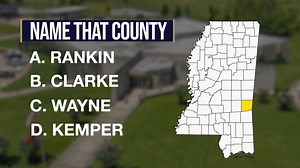 It's time for another edition of Name That County! It is important to be able to identify your county on a map, especially during an emergency situation. Can you name this county? Check back later today for the answer! | Mississippi Emergency Management Agency