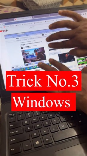 1.5K views |  Windows Shortcut Key #3 — ek aisa hidden feature jo...