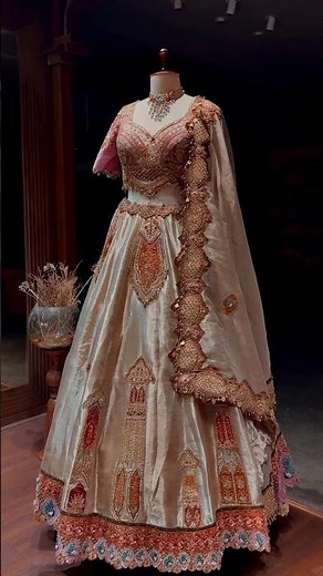 Not Just a Lehenga — An Aura | Luxury Indian Bridal Couture