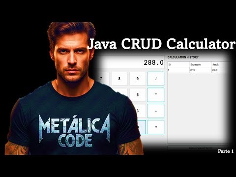 Criando uma Calculadora CRUD com Java Swing (Passo a Passo) ‪@FluxoCode‬ #javaee #springboot