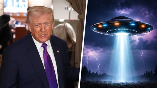 Trump says he’ll declassify alien files…