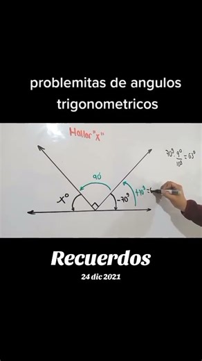 resolviendo un ejercicio de ángulo trigonometrico aprendiendo trigonometria desde cero