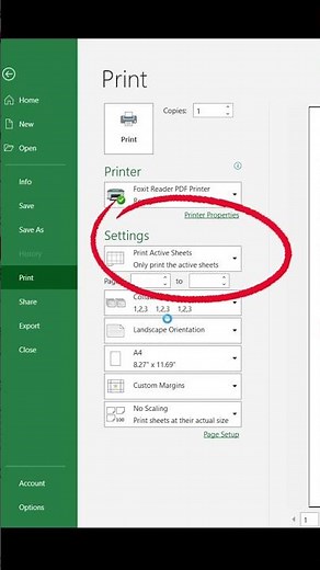 Cách in bảng excel trong 1 trang